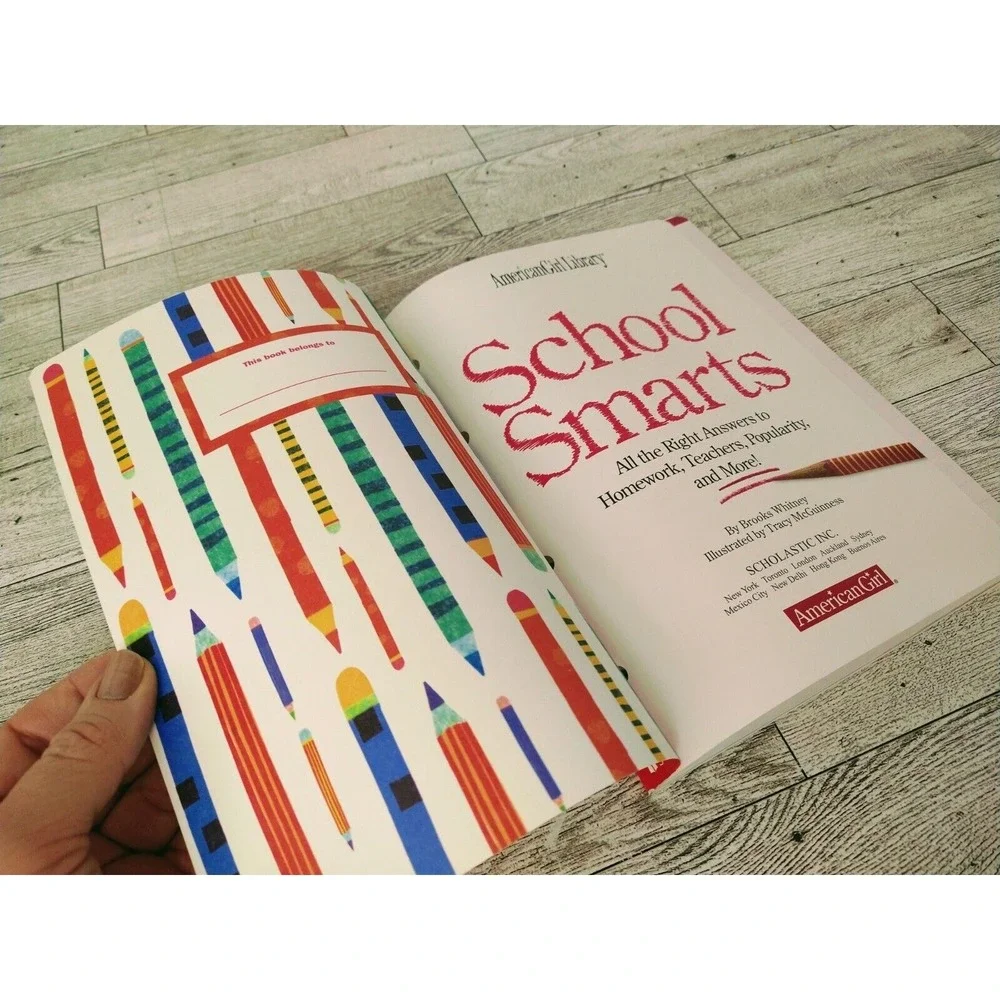 American‎ Girl Library School Smarts 2000 Scholastic Study Skills Tween Guide